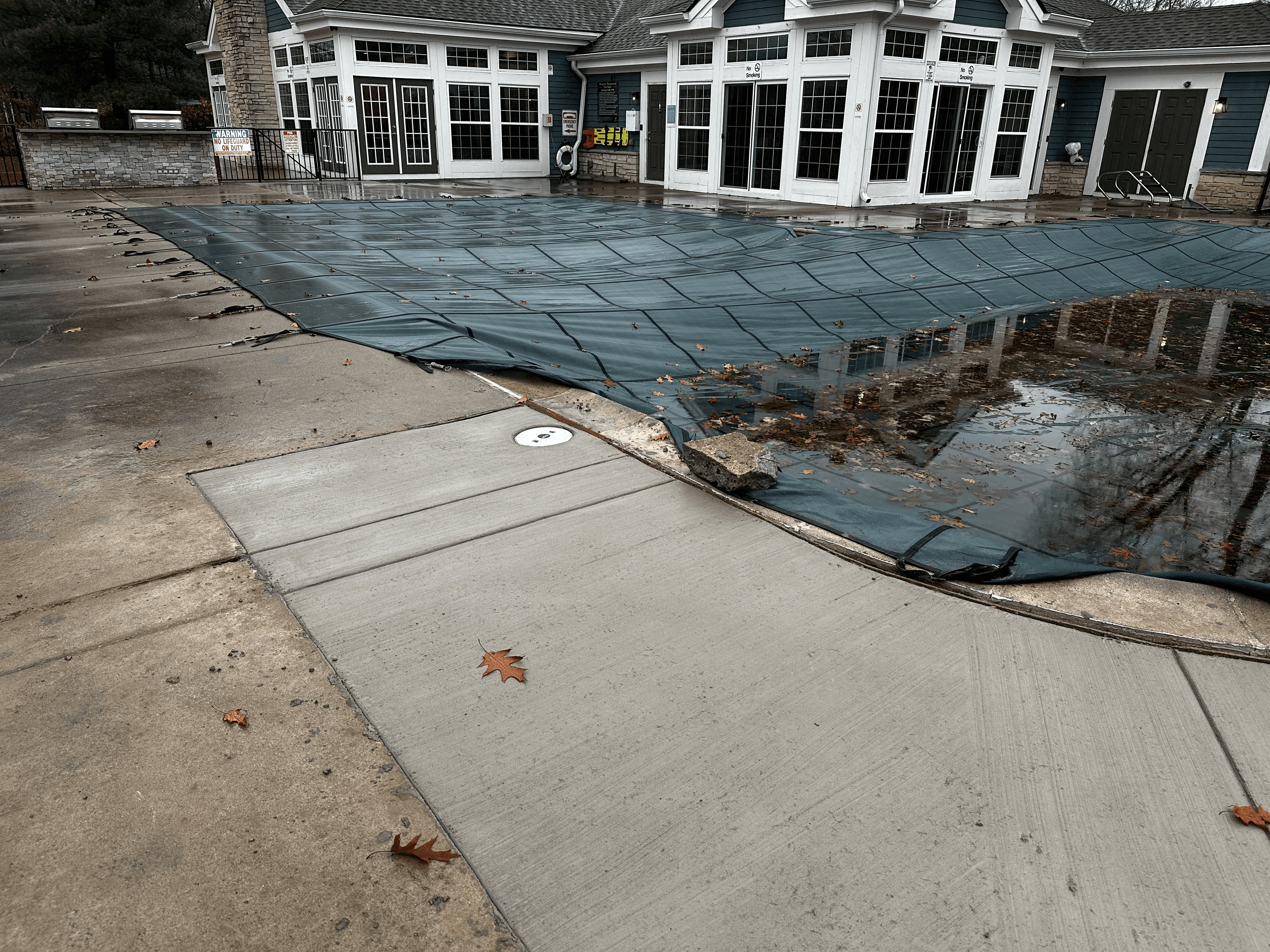 Concrete driveway project
