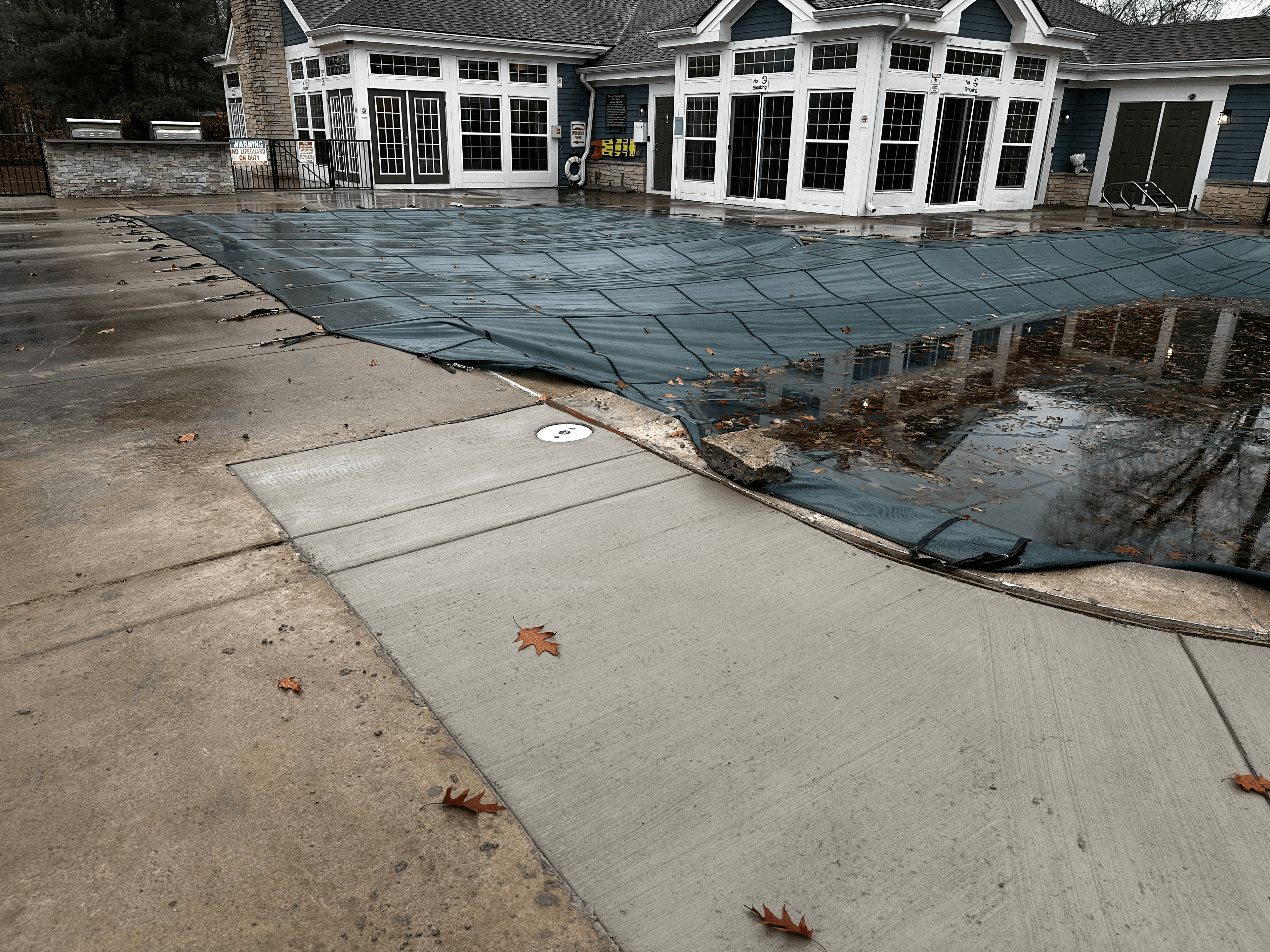 Backyard Concrete Patio